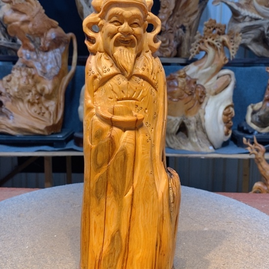 柏木（崖柏）根雕摆件