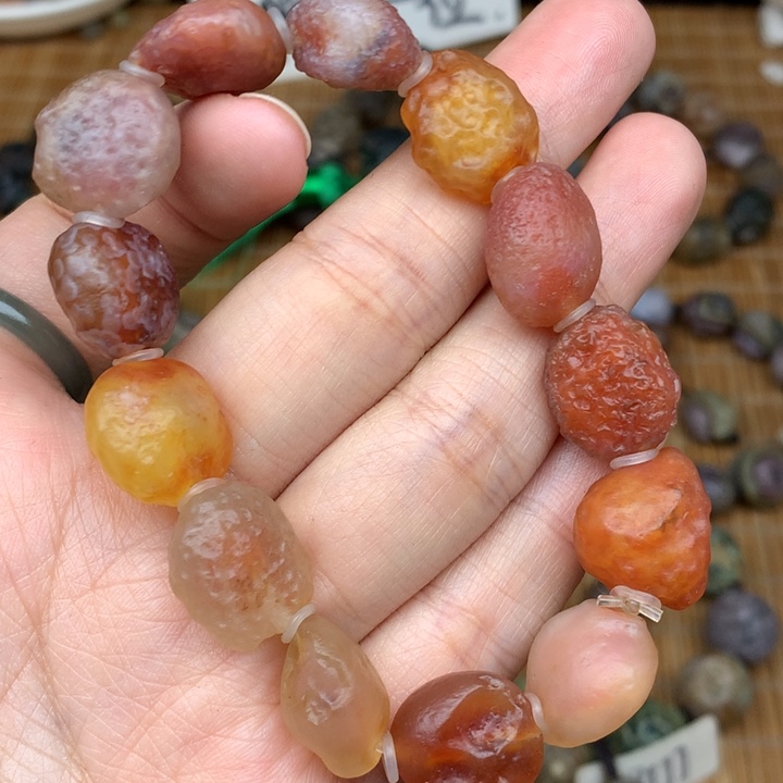 玛瑙/玉髓珠宝半成品未镶嵌