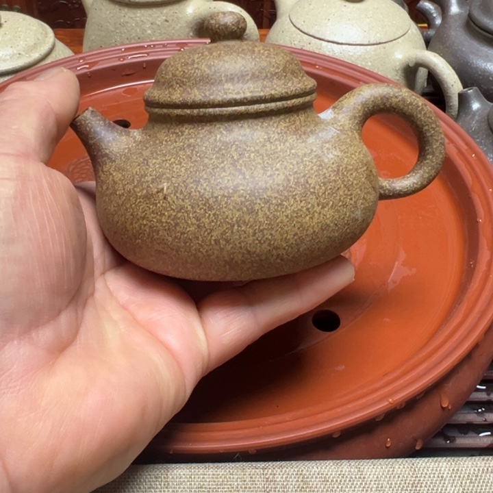 紫砂茶壶宜兴原矿段泥