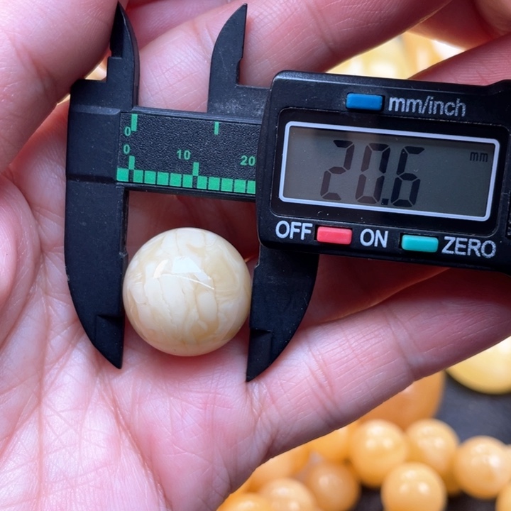 蜜蜡裸石未镶嵌自*蜜蜡珠子