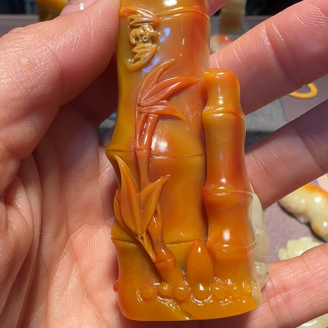 红***客印石寿山石福蓉阁精选寿山石
