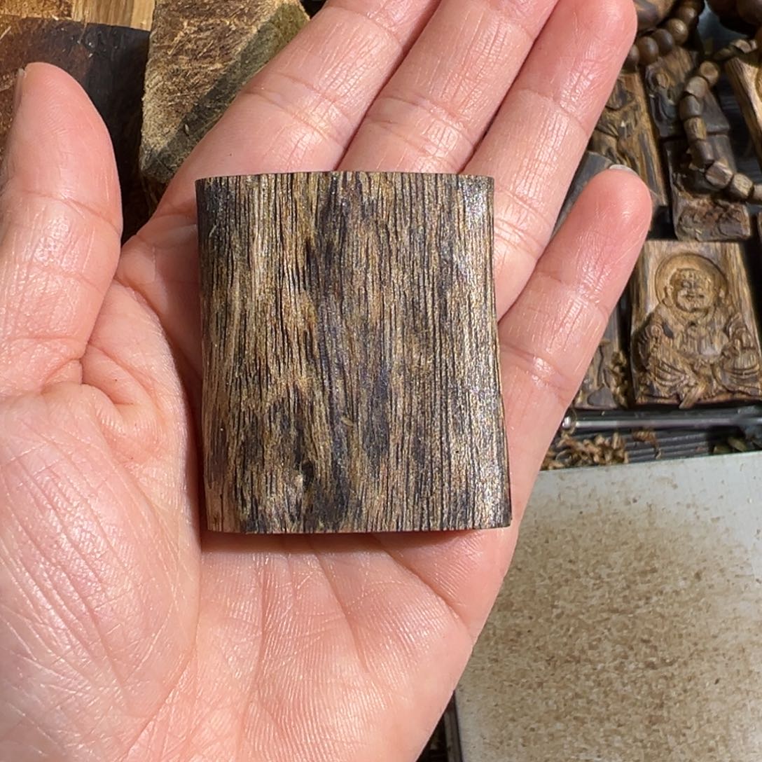 沉香吊坠白棋楠吊坠8.9克