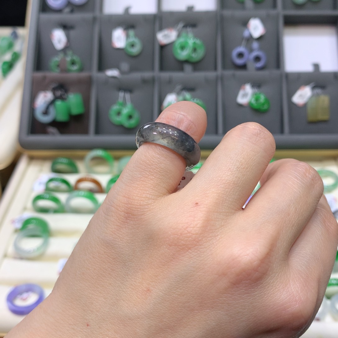 翡翠戒指未镶嵌Z*e翡翠