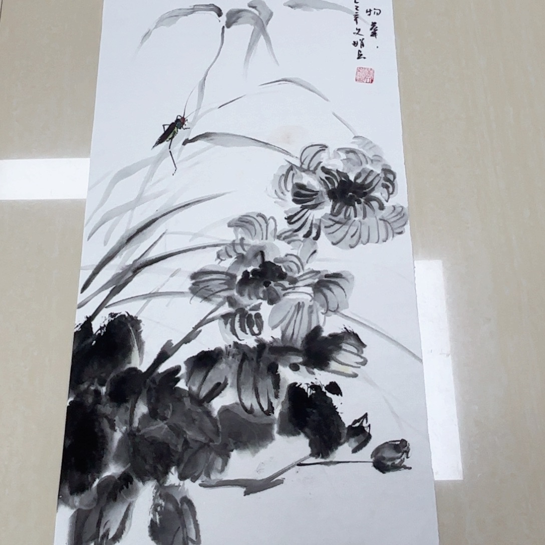 国画国画作品多次