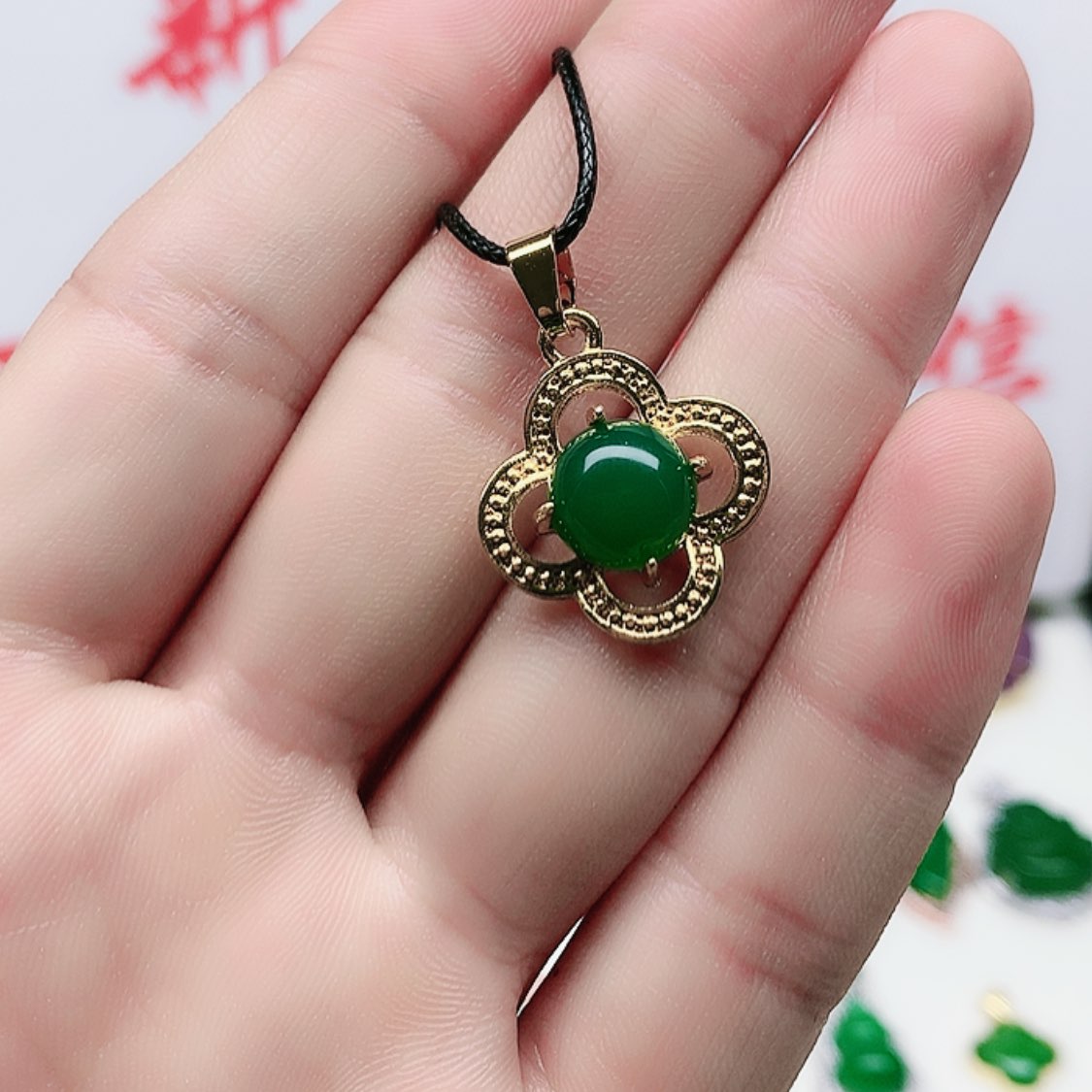 【闪购商品】玛瑙/玉髓颈饰合金