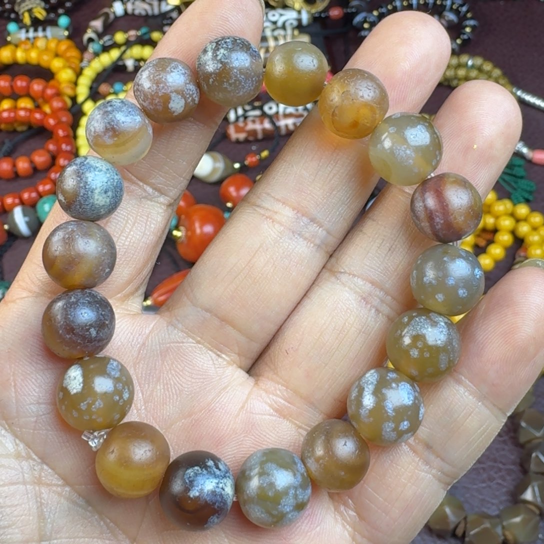 玻璃颈饰扎西强推荐藏传野鸡