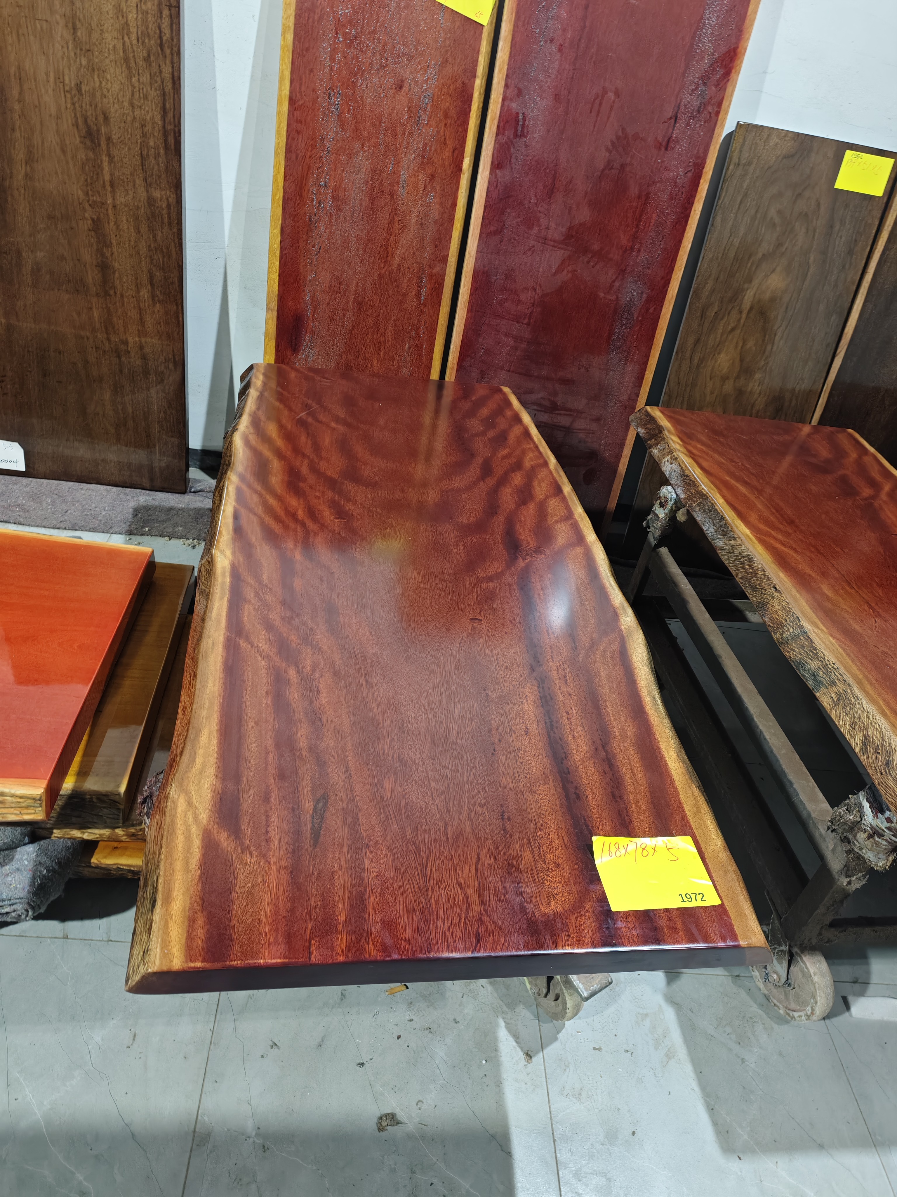 非洲进口实木大板茶桌办公桌