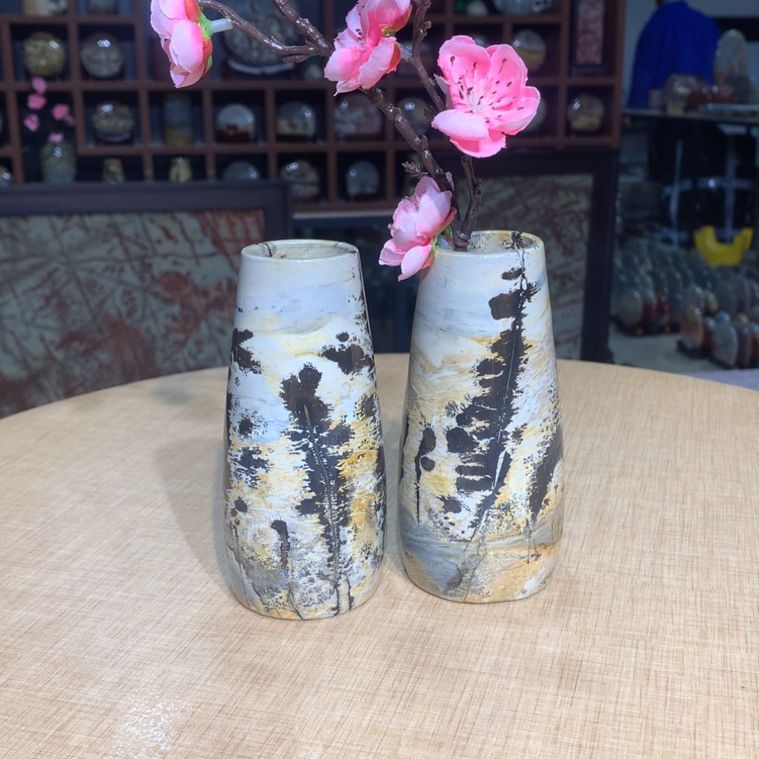 紫砂，广西国画石摆件，收藏观赏