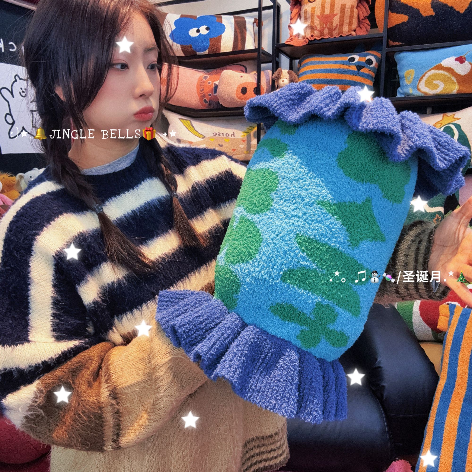 [XFHZ]小方治愈睡眠系列-A类欧盟认证糖果抱枕可拆洗沙发床头抱枕