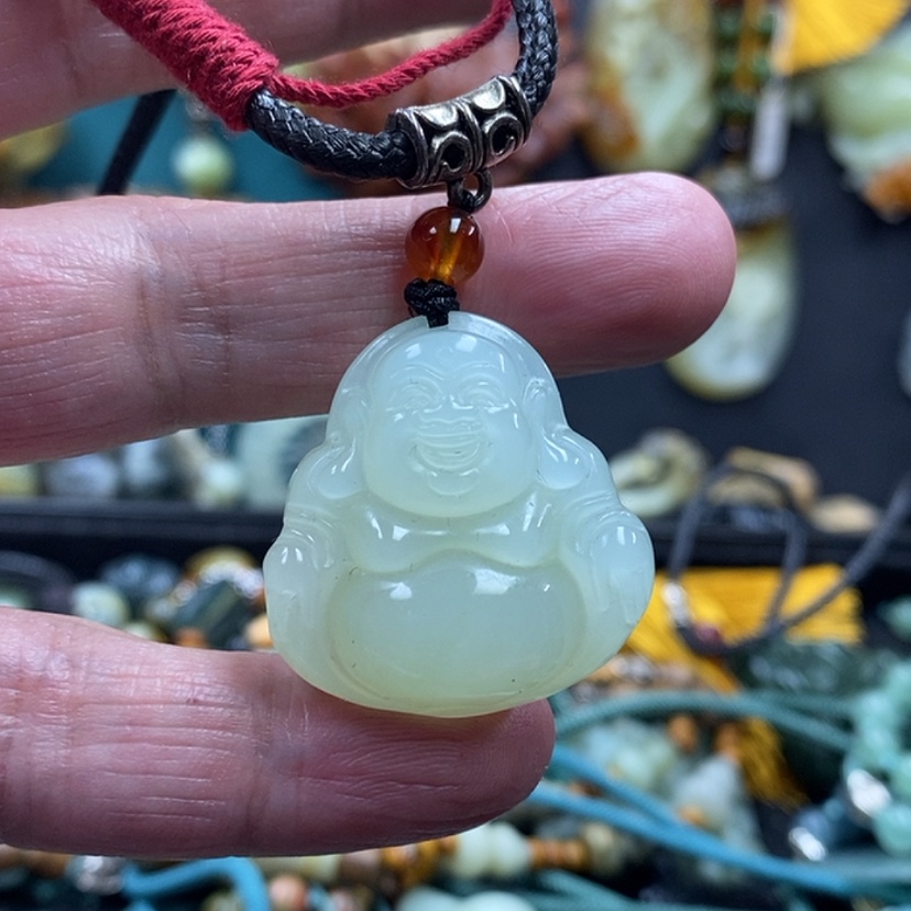 【闪购商品】蛇纹石玉吊坠未镶嵌