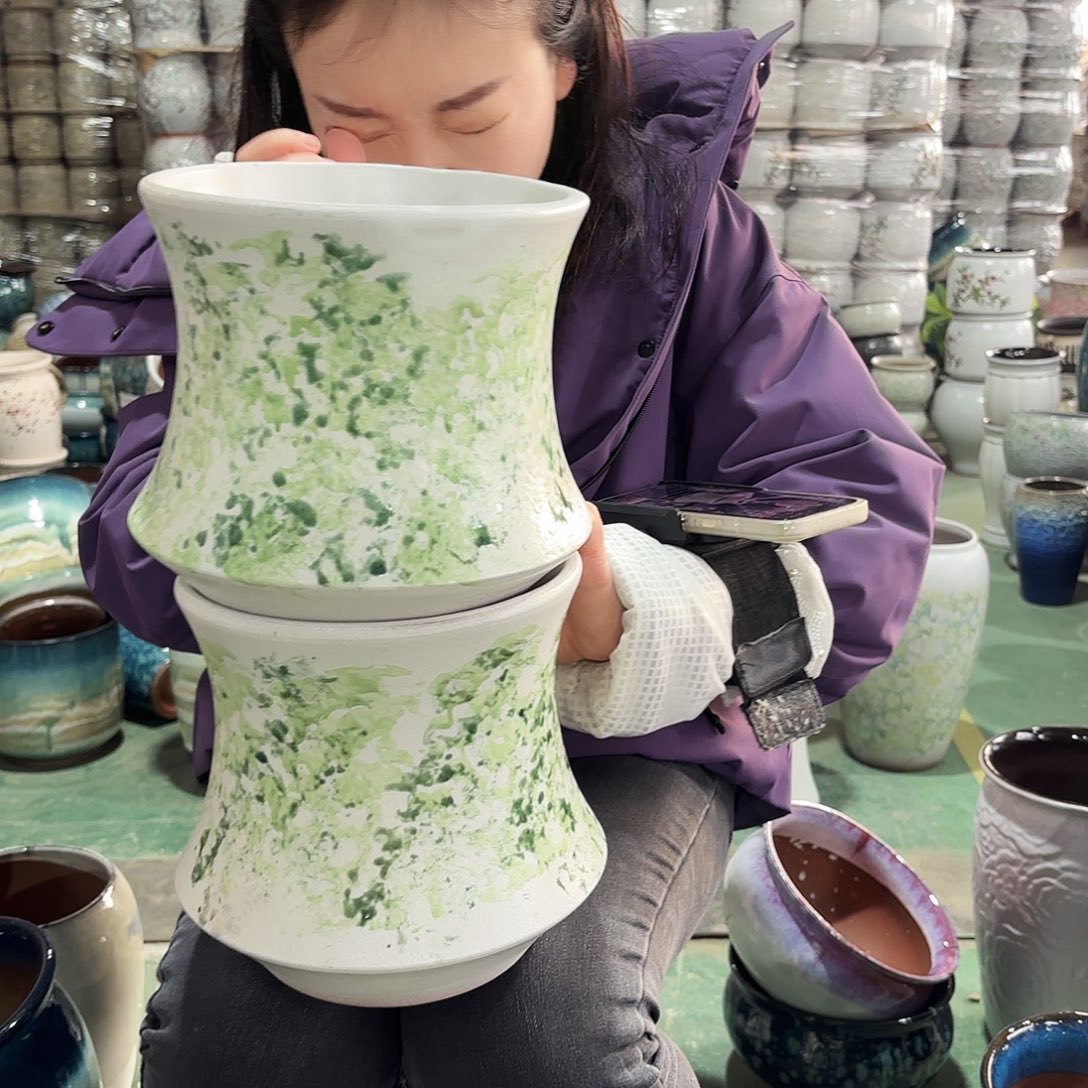 正品两个高20/19红陶