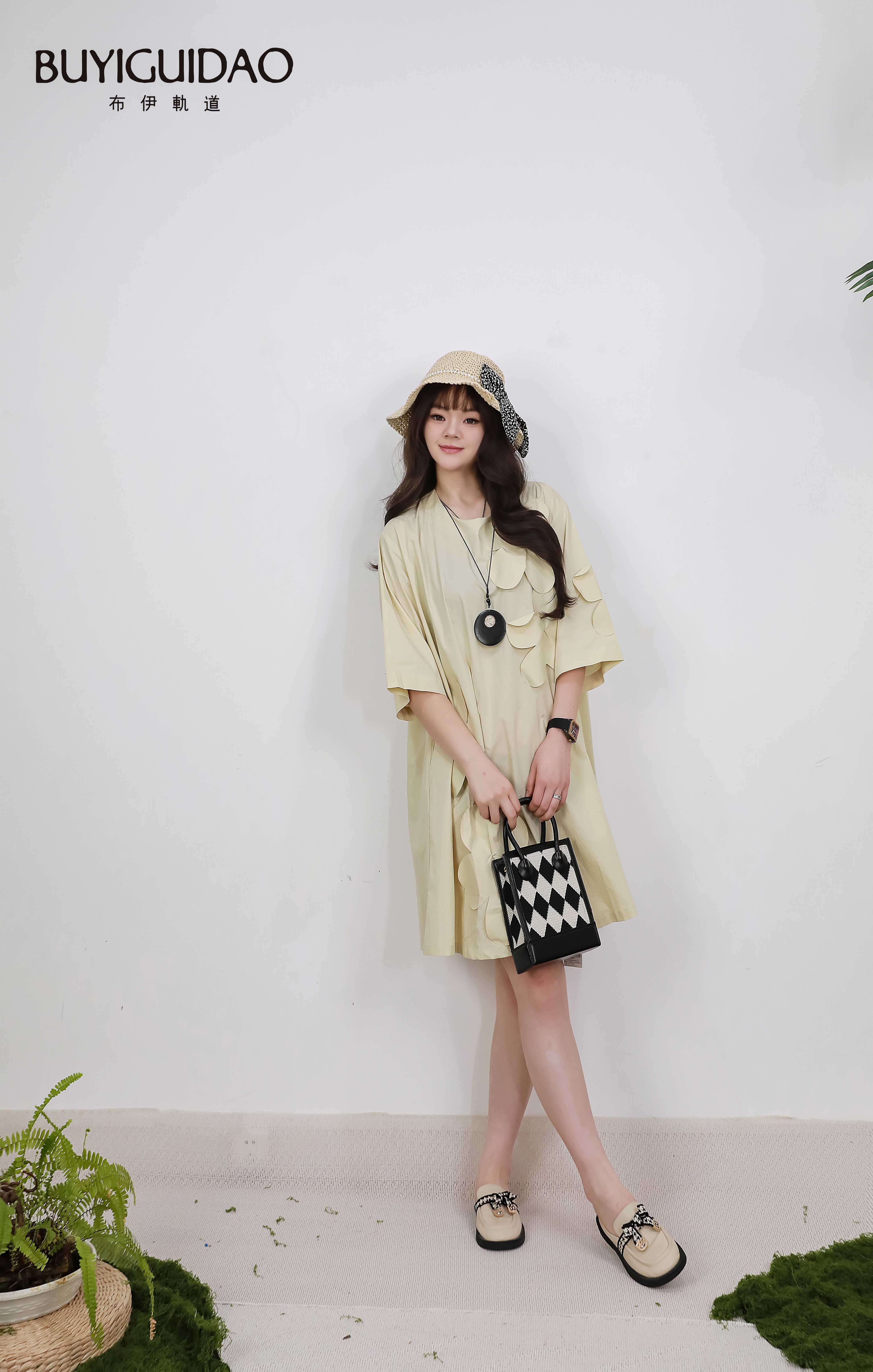 布伊轨道原创品牌女装夏装新品连衣裙
