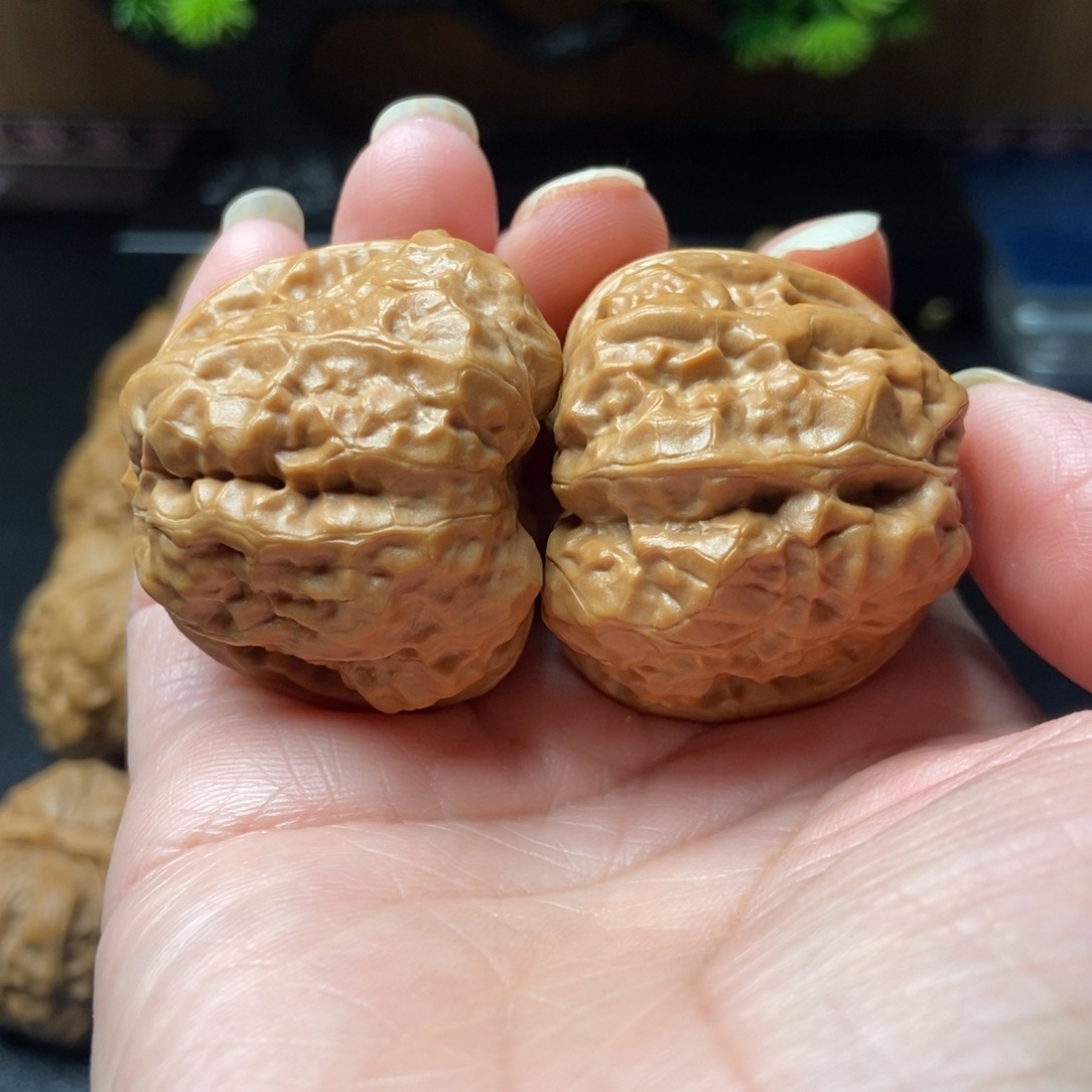 文玩核桃把件蛤蟆头37