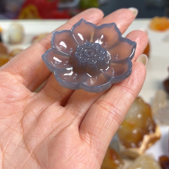 玛瑙/玉髓未镶嵌吊坠(不含链)