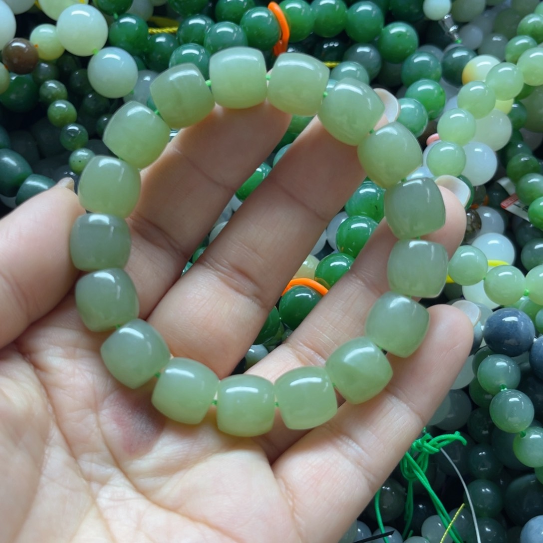 和田玉手链未镶嵌