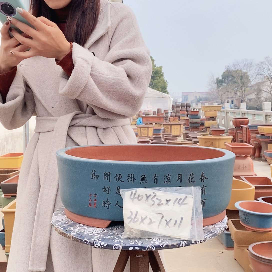 紫砂花盆紫砂花盆