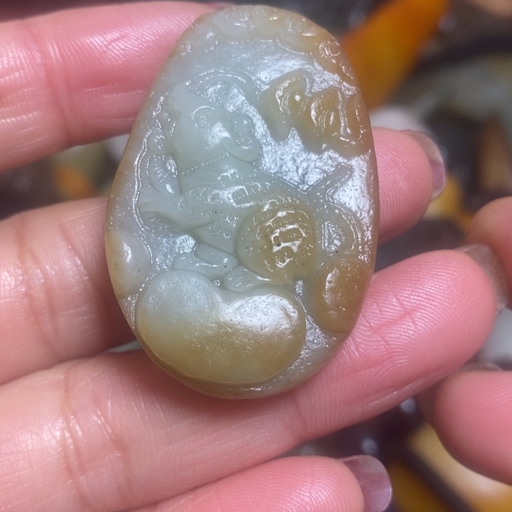 和田玉挂件未镶嵌