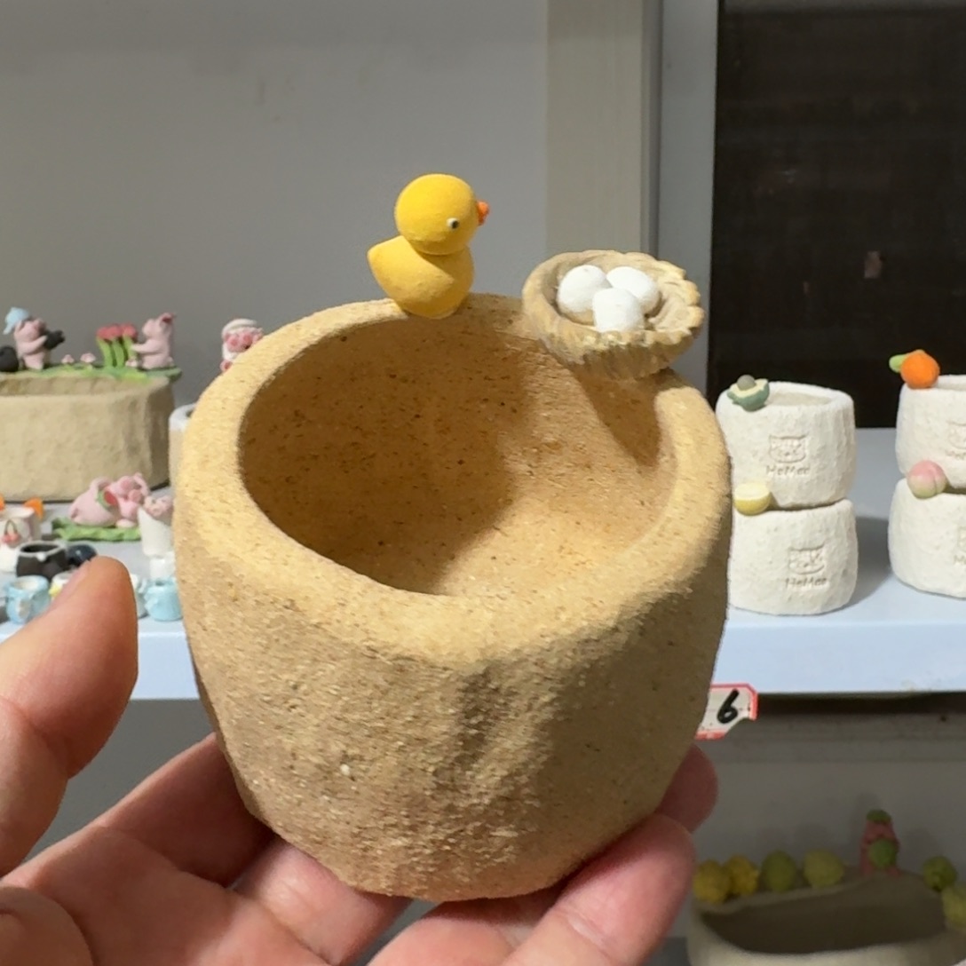 厂家直销手工花盆摆件