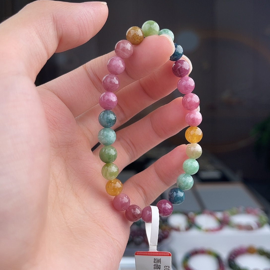 碧玺 7mm未镶嵌碧玺