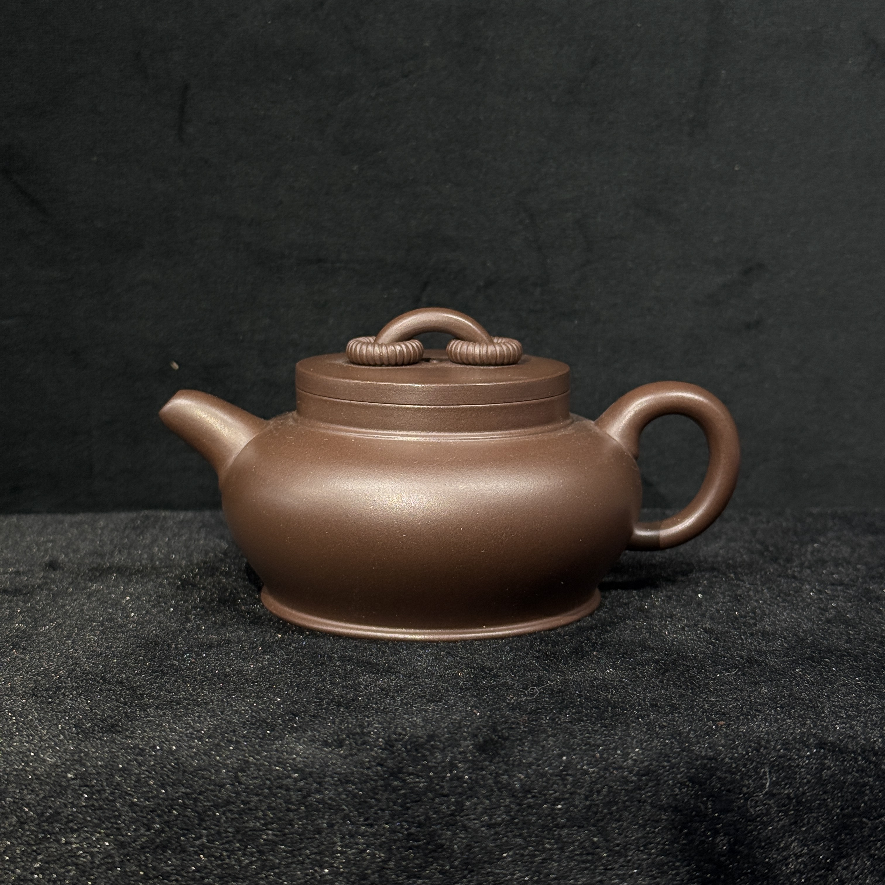 20/GSC099/顾士超/紫砂壶大蕴双圈/茄皮紫