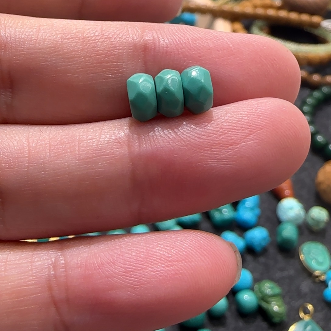 绿松石未镶嵌配饰