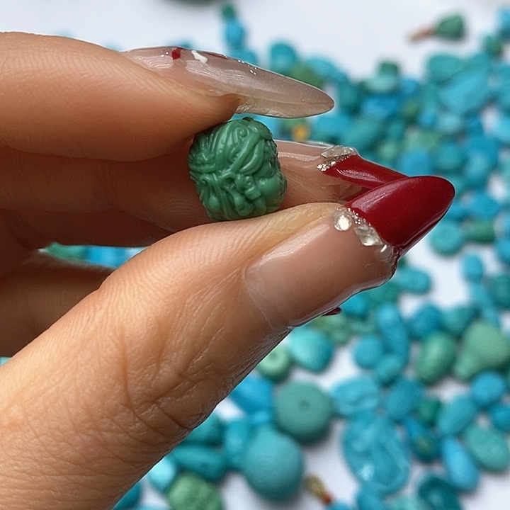 绿松石珠宝奇石未镶嵌