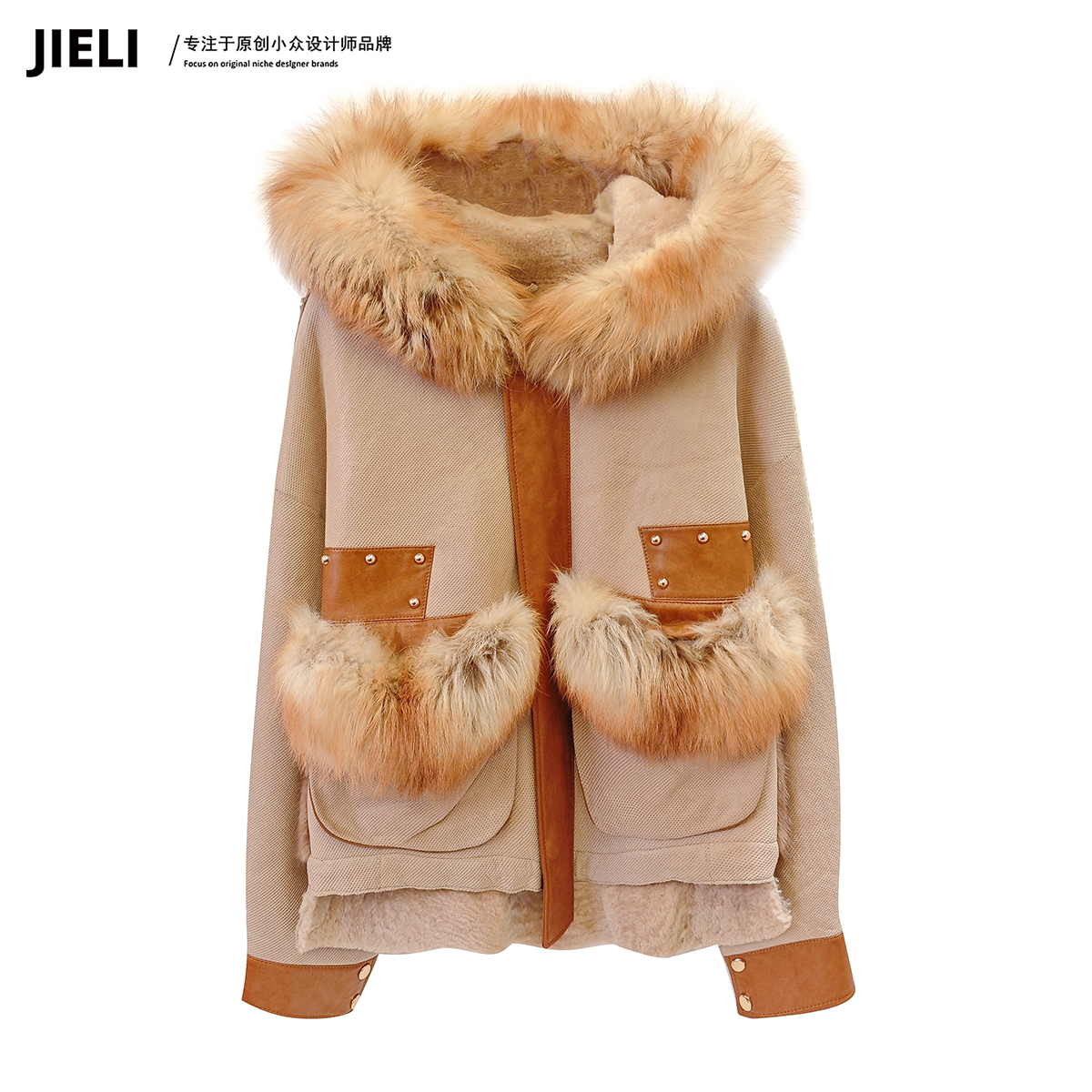 JIE LI/街力JIE LI/街力高奢原创小众设计师定制款外套女A21600