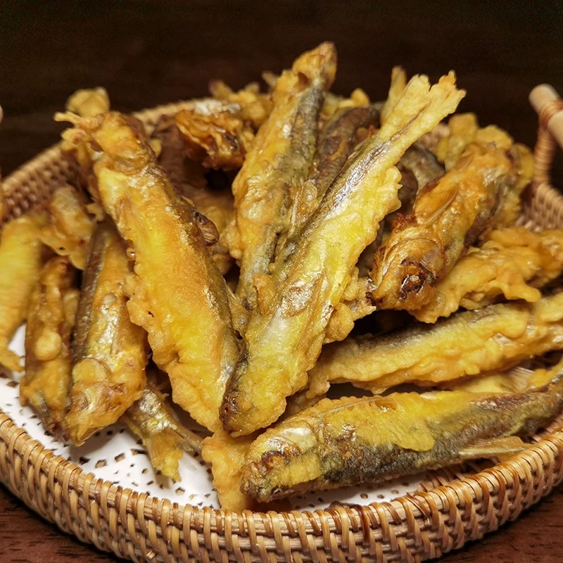 邳州特色油炸沂河小鱼