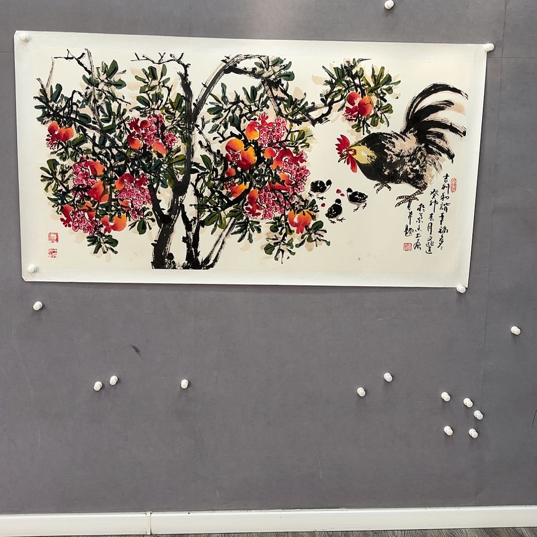 国画亲笔手绘原创