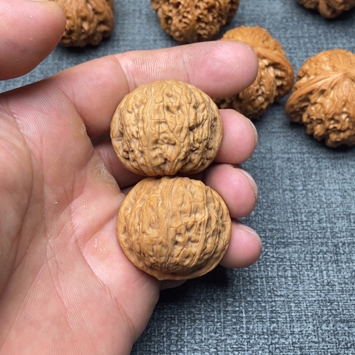 把件文玩核桃汉*乾隆磨汉文