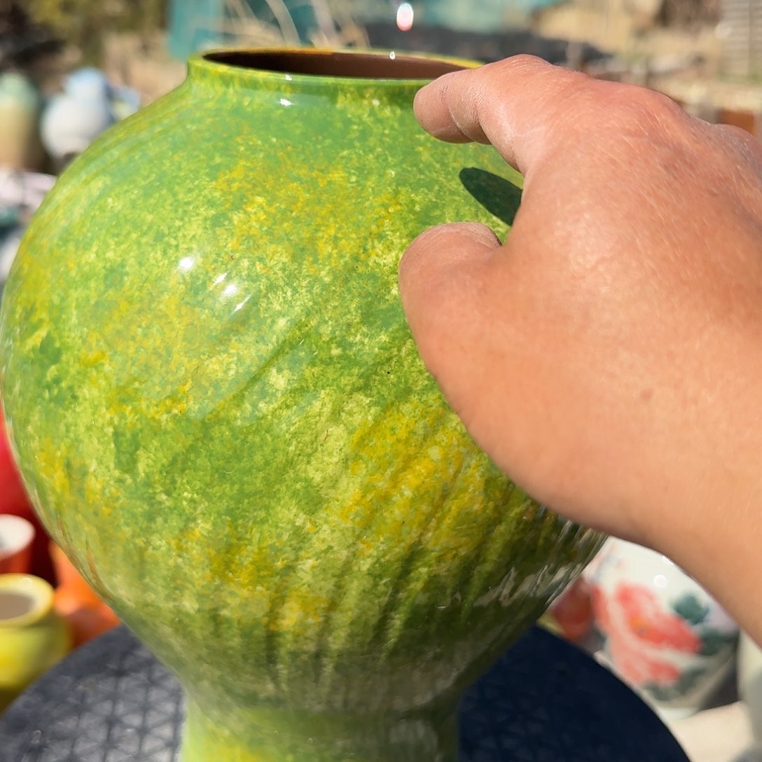 陶瓷微瑕景德镇手工花器