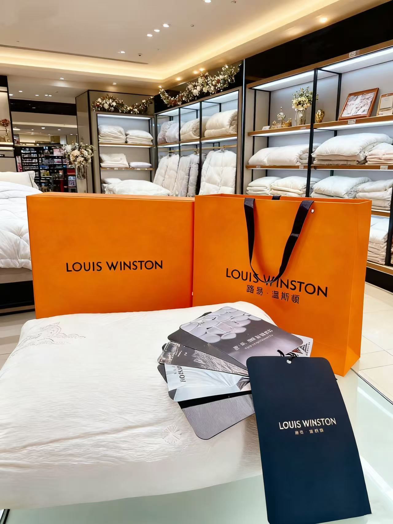 5号店-【LOUIS WINSTON】雅典娜-100%蚕丝春秋被-金黄丝-田总专属