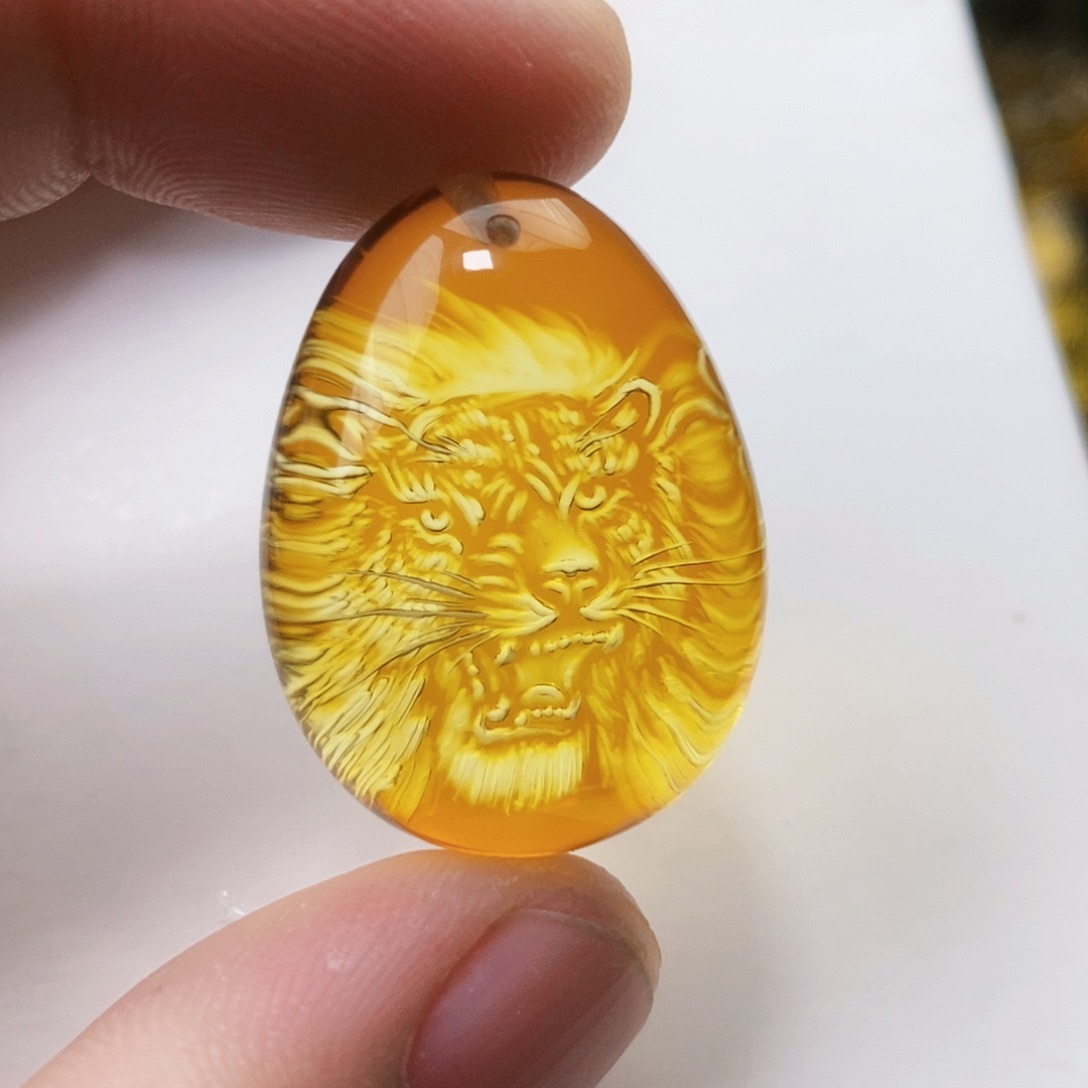 【闪购商品】未镶嵌吊坠(不含链)金珀