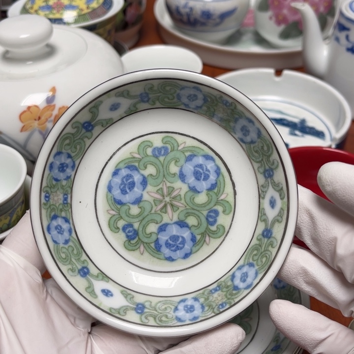 陶瓷醴陵群力90后10厘米味碟