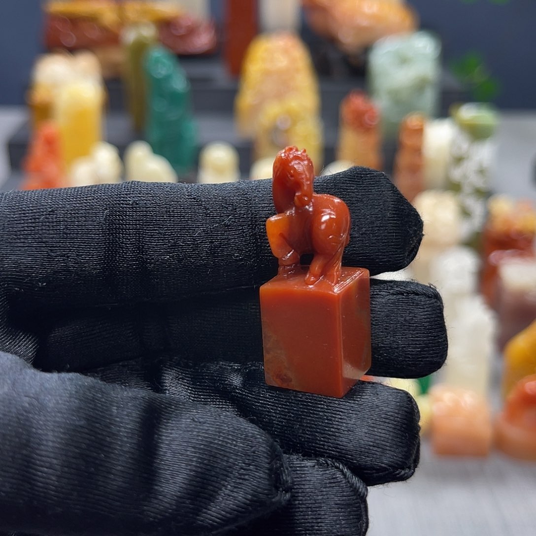 寿山石印石包邮包刻7391