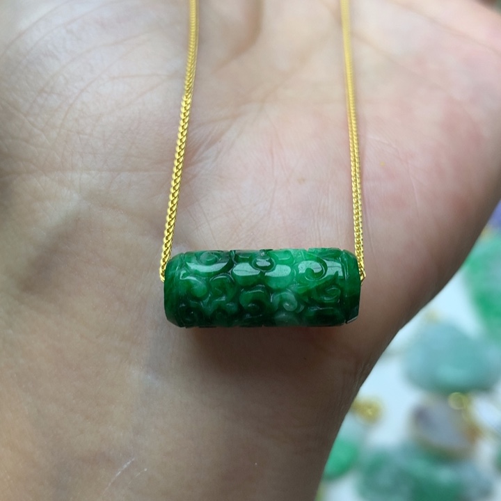 颈饰未镶嵌翡翠翡翠