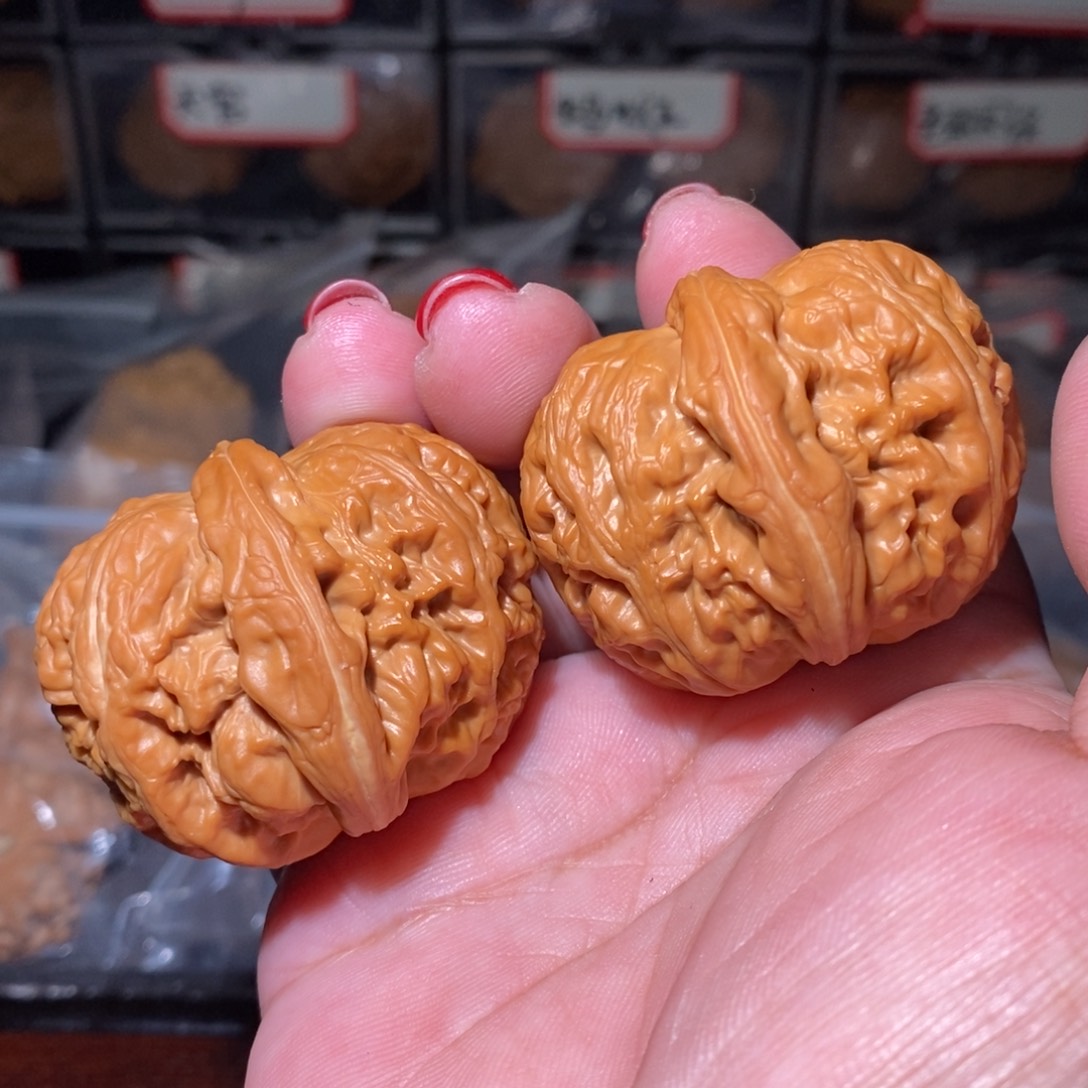 文玩核桃把件43元宝