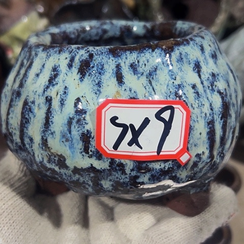 红陶粗陶花盆手工