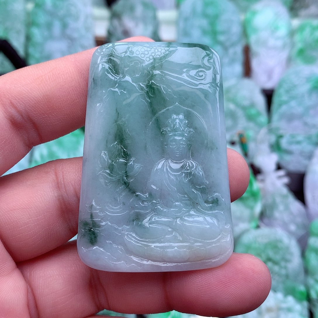 翡翠吊坠(不含链)未镶嵌