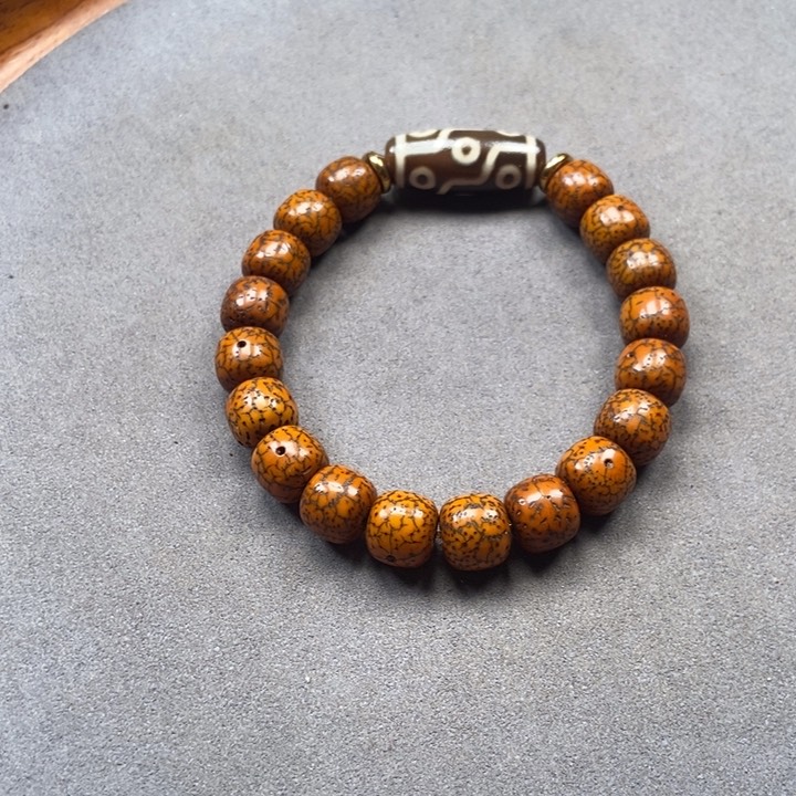 菩提把件未镶嵌星月菩提子