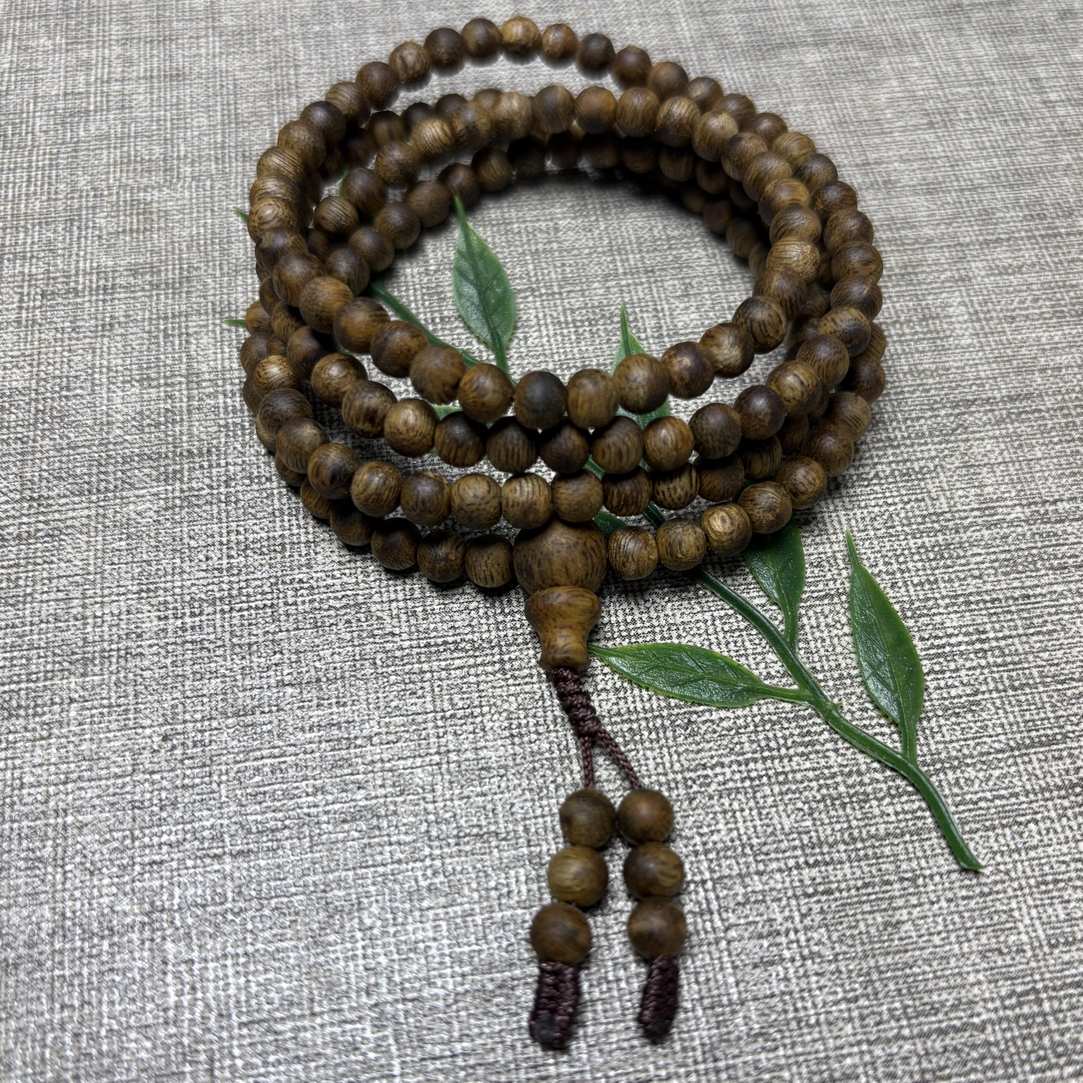 沉香海南沉香棋楠5mm手串男款女款佛珠念珠  （随机发货）