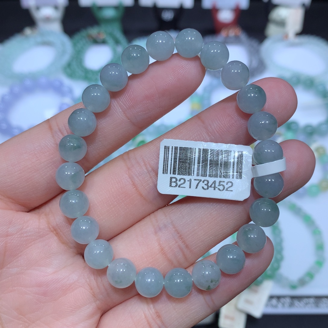 翡翠未镶嵌手串天然