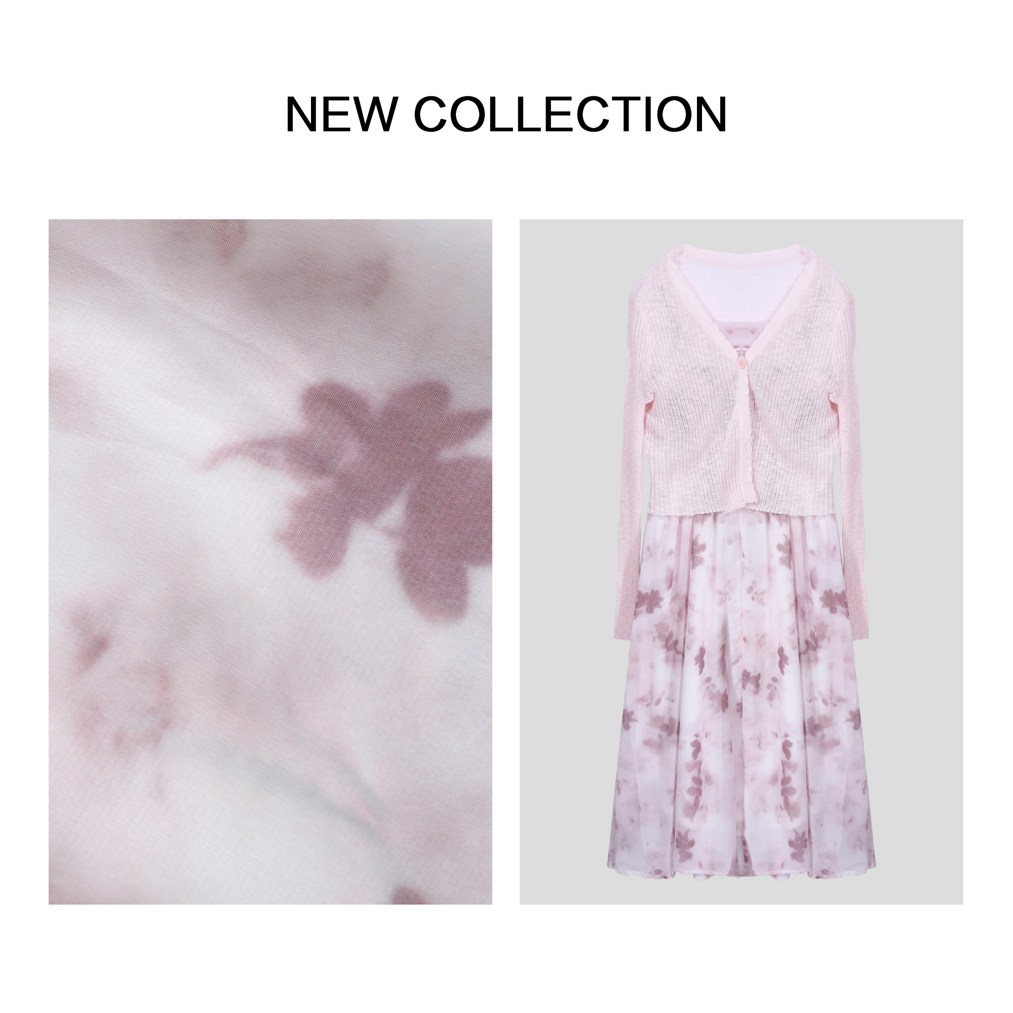 【珊珊专属】L3F38015A 夏季新款甜美淑女风连衣裙-8015