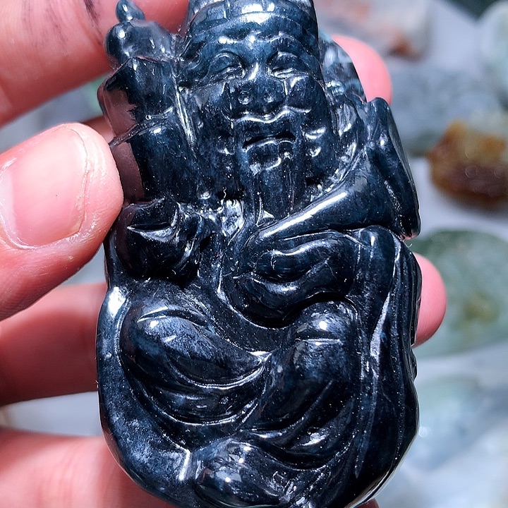 翡翠未镶嵌颈饰保真天然a货翡翠