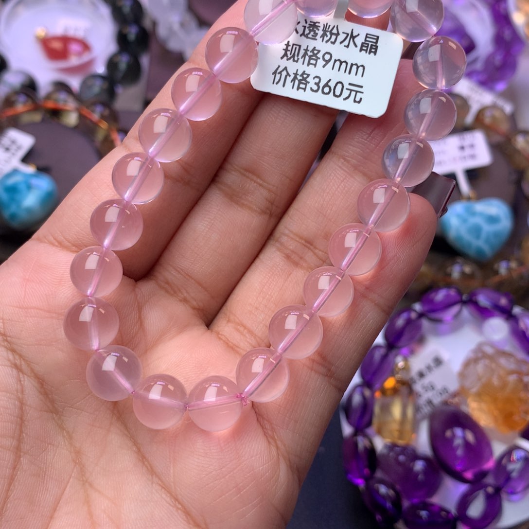 水晶手链未镶嵌咖*手链