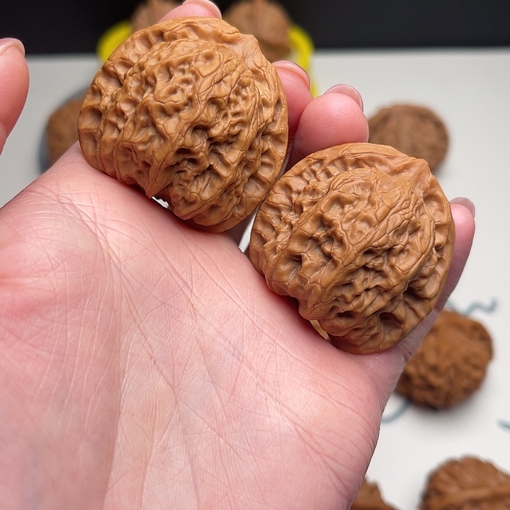 文玩核桃把件39+全品佛肚