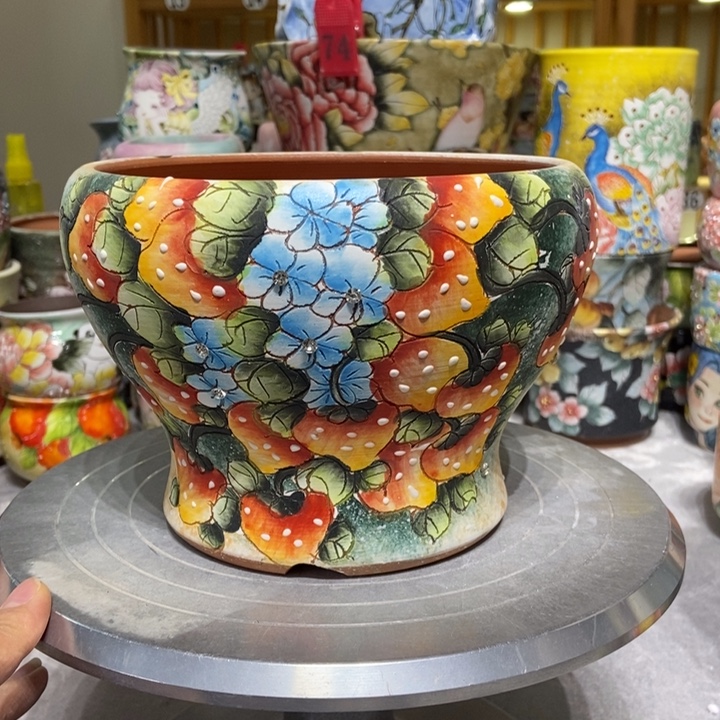 景德镇艺术手绘作品