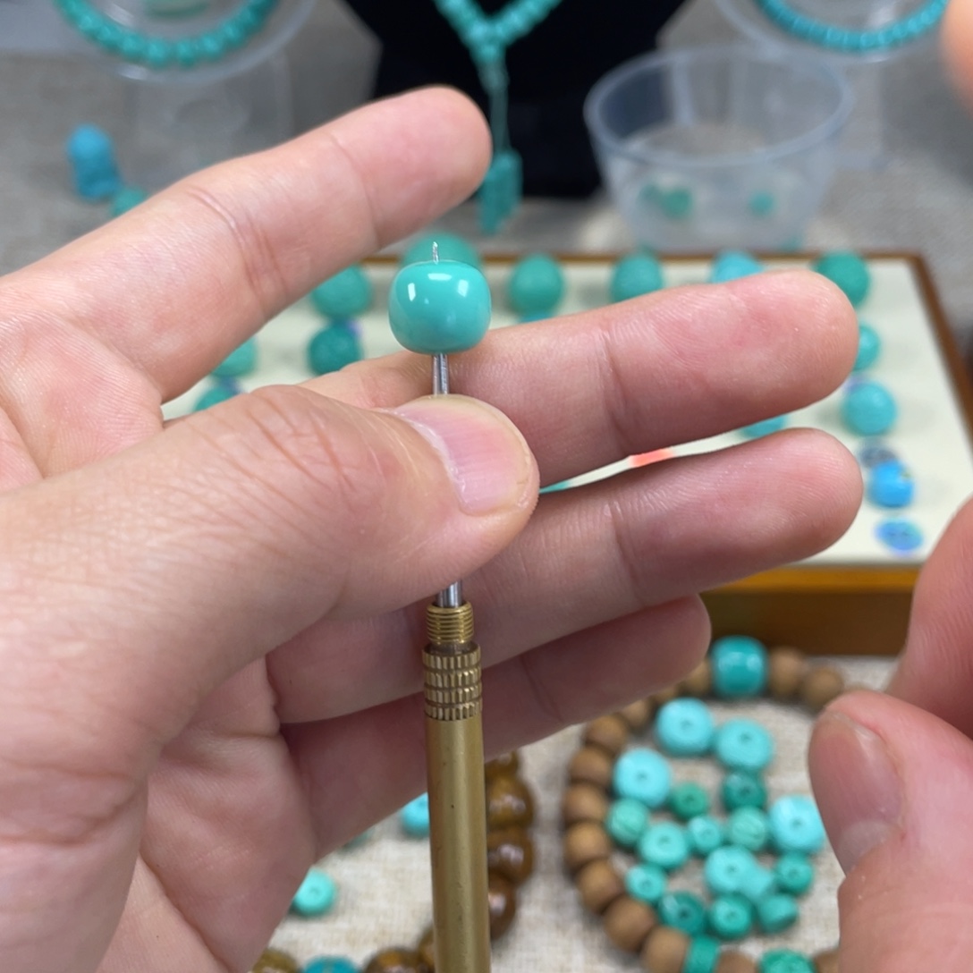 原生态湖北矿小配饰，直径10