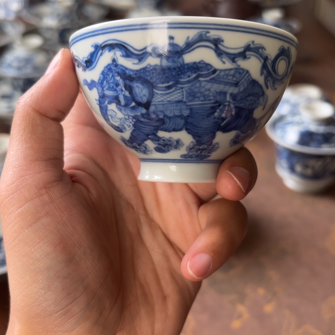 瓷片景德镇手绘茶器