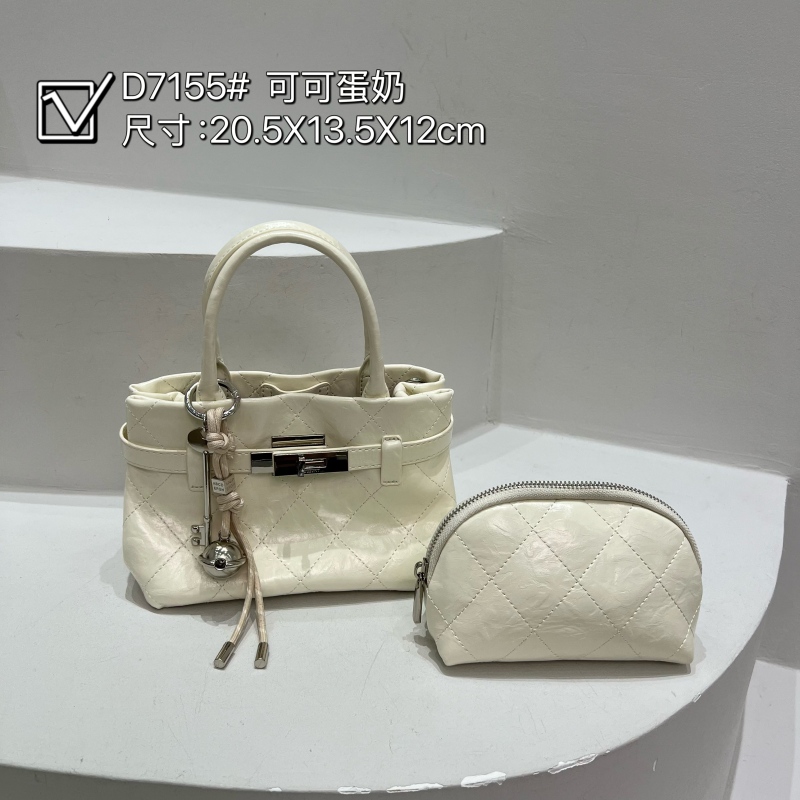 【初阳甄选】ZT-D7155-可可蛋奶单肩粉色斜挎轻熟风可爱风甜辣女包